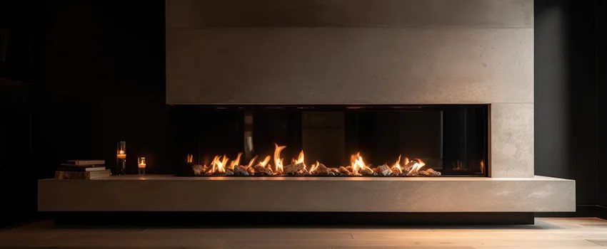 Gas Fireplace Ember Bed Design Services in Americus, Georgia